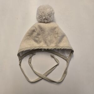 Briar Baby Bonnet Bushel Pom Hat 12-18M